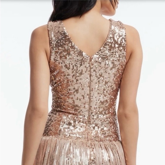 Dress the Population Gold Sequin Maxi Dress - Picture 8 of 9